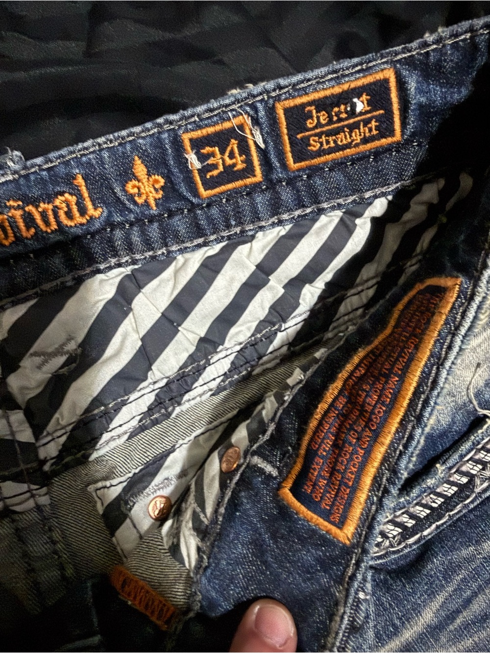 Rock Revival Jerrot Straight Jeans - Picture 5 of 8